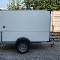 Carrello rimorchio furgonato Humbaur