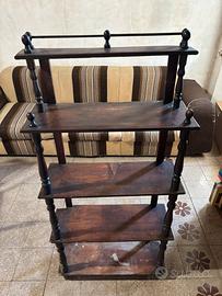 Etagere antica legno