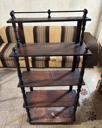 Etagere antica legno