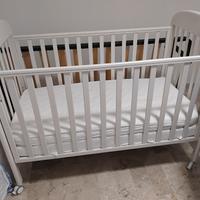 Lettino/culla neonati con materasso