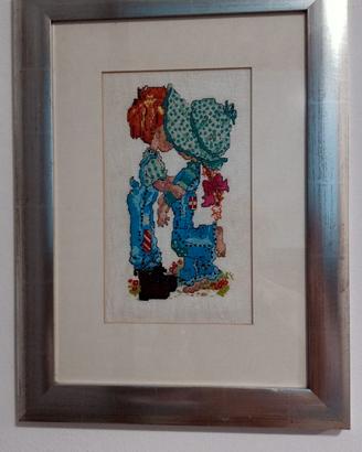 Quadro ricamato