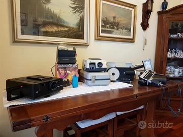 Articoli vintage per proiezione diapositive e film