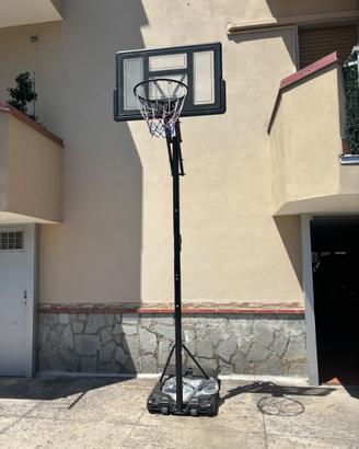 SPORTNOW Canestro da Basket per Esterni Regolabile