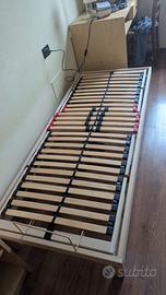 2 x Rete Ortopedica a Alzata Elettrica  80x190