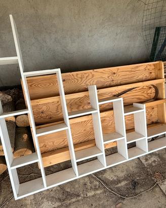 Mobile sottoscala in legno