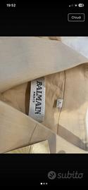 Camicia abbigliamento balmain paris priginale