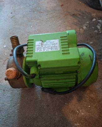 pompa elettrica per travaso mosto
