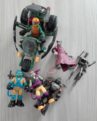 Figure Tartarughe ninja TMNT Nickelodeon 