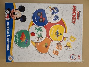 Disney Junior Puzzle imparare lettere Francese