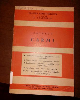 catullo - carmi