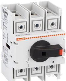 Lovato GA100A sezionatore tripolare 100A, nuovo