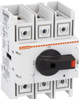 Lovato GA100A sezionatore tripolare 100A, nuovo