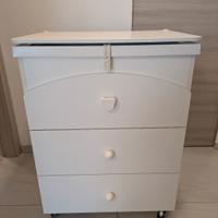 Fasciatoio cassettiera Prenatal Foppapedretti 