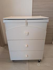 Fasciatoio cassettiera Prenatal Foppapedretti 