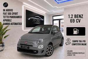 FIAT 500 1.2 Dualogic Sport ROCKSTAR TETTO APRIB.