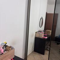 Armadio/scarpiera in legno massiccio