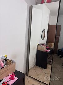 Armadio/scarpiera in legno massiccio