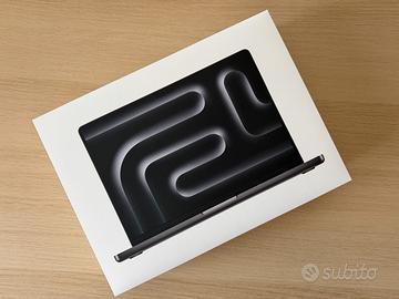 Apple MacBook Pro M3 Pro 14" 12C 18GB  1TB Nero