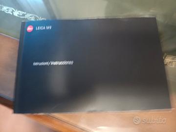 libretto istruzione originale Leica M9