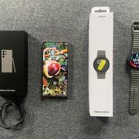 Samsung Galaxy S24 Ultra e Galaxy Watch 7