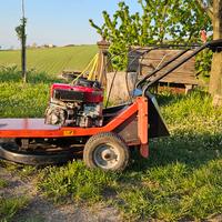 trattorino trincia tagliaerba 10.5hp 3marce +retro