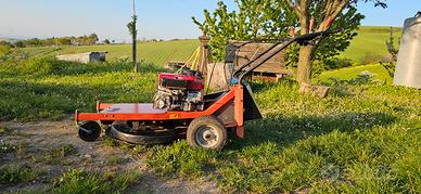 trattorino trincia tagliaerba 10.5hp 3marce +retro
