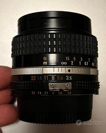 Obiettivo nikon 28 f3,5 manual focus