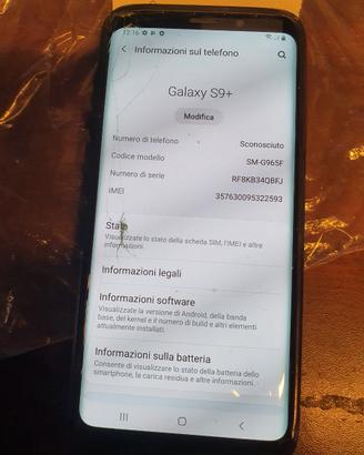 DISPLAY SAMSUNG S9 PLUS SM-G965F SOLO DISPLAY