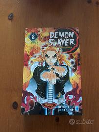 manga demon slayer n.8