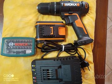 trapano avvitatore batteria 