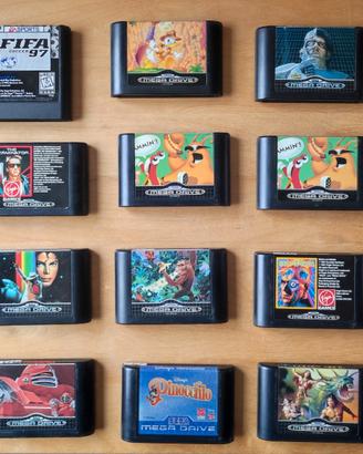 Collezione giochi Sega Mega Drive