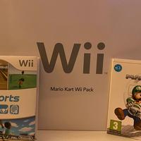 Mario Kart Wii Pack, gioco Mario Kart e Wii Sport