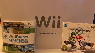 Mario Kart Wii Pack, gioco Mario Kart e Wii Sport