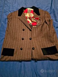 Abito completo con fular in seta