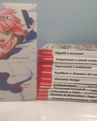manuali per disegno manga