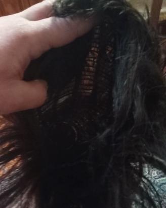 Parrucca capelli veri