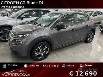 Citroen C3 BlueHDi 100 1.5 DIESEL FINANZIABILE