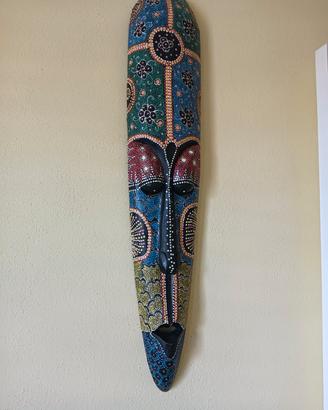 maschera africana da parete 