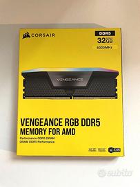 DDR5 RAM 32GB RGB Gaming EXPO XMP Corsair, Crucial