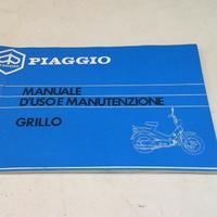 MANUALE USO E MANUTENZIONE GRILLO PIAGGIO