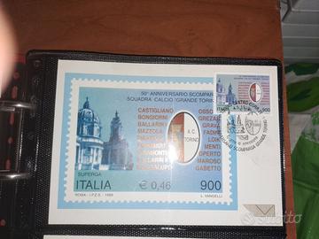 Cartoline 50° Anniversario Scomparsa Grande Torino