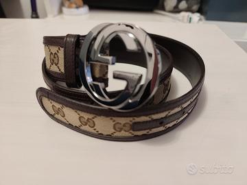 Cintura Gucci Interlocking G - 95cm