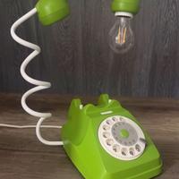 Lampada telefono verde chiaro