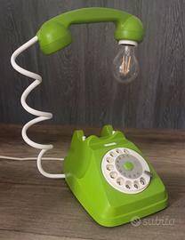 Lampada telefono verde chiaro