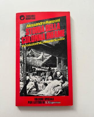 Libro di Manzoni “Storia della colonna Infame”