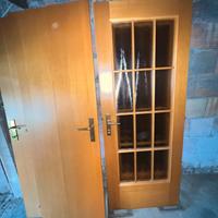 7 porte da interno con telai e profili