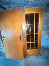 7 porte da interno con telai e profili