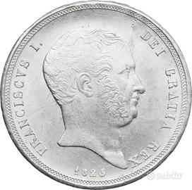 Napoli - piastra 1825 (FDC)