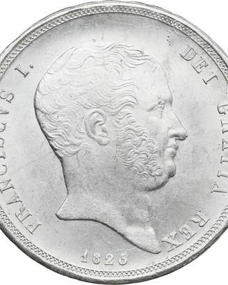 Napoli - piastra 1825 (FDC)