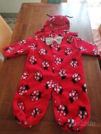 Costume di carnevale da coccinella